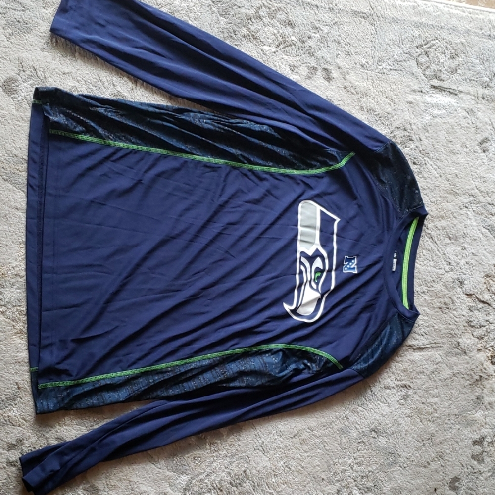Mens Seattle Seahawks Long Sleeve Extra Large